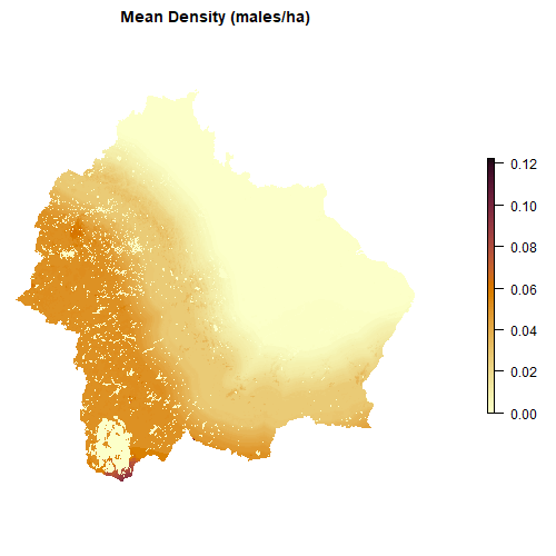 Distribution map