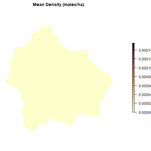 Distribution map