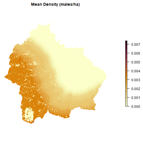 Distribution map