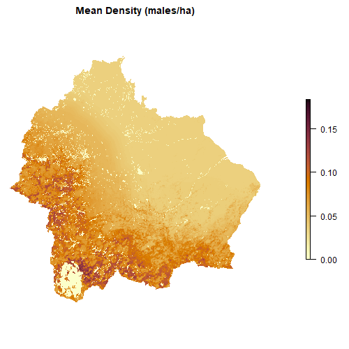 Distribution map