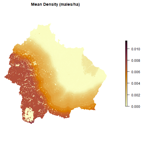 Distribution map