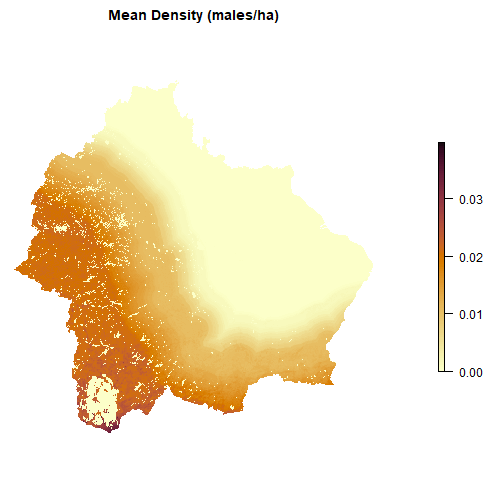 Distribution map