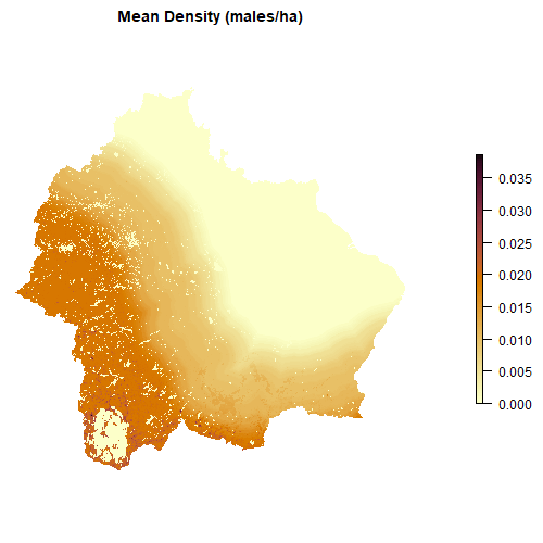 Distribution map