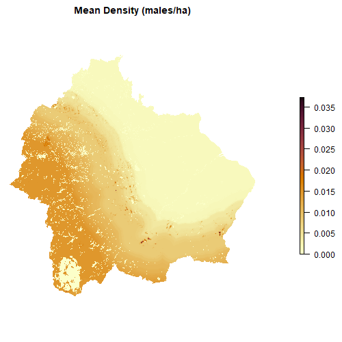 Distribution map