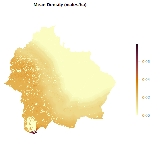 Distribution map