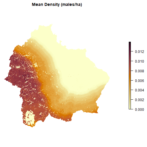 Distribution map