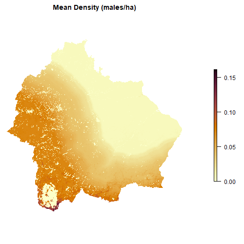 Distribution map