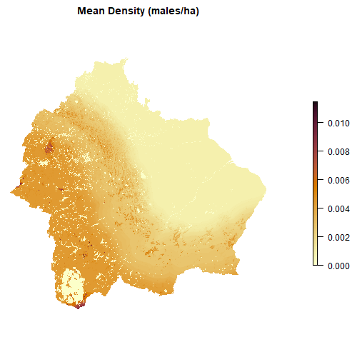 Distribution map