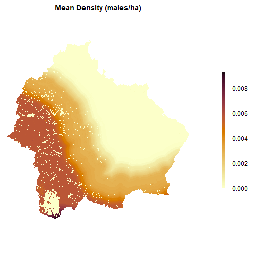 Distribution map