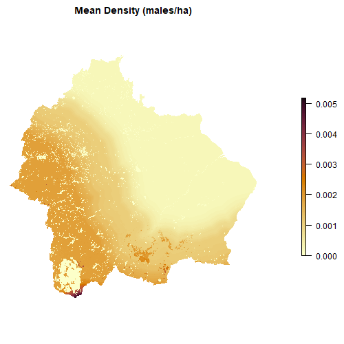 Distribution map