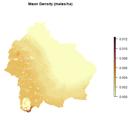 Distribution map