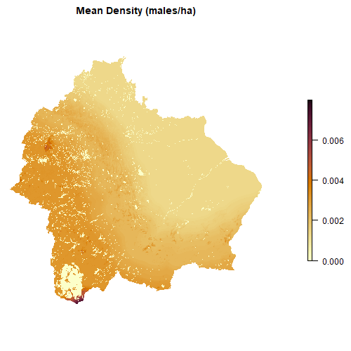 Distribution map