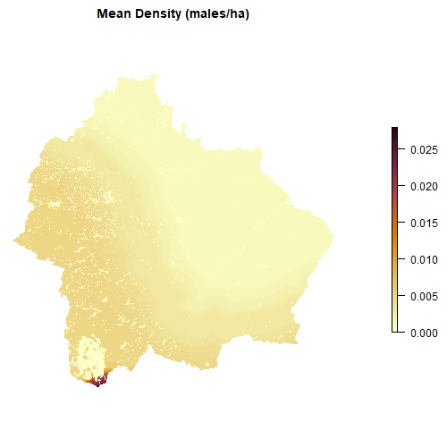 Distribution map