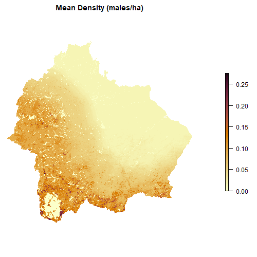 Distribution map