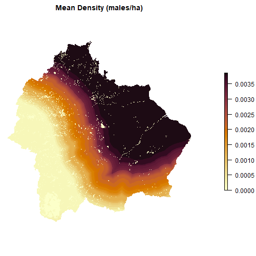 Distribution map