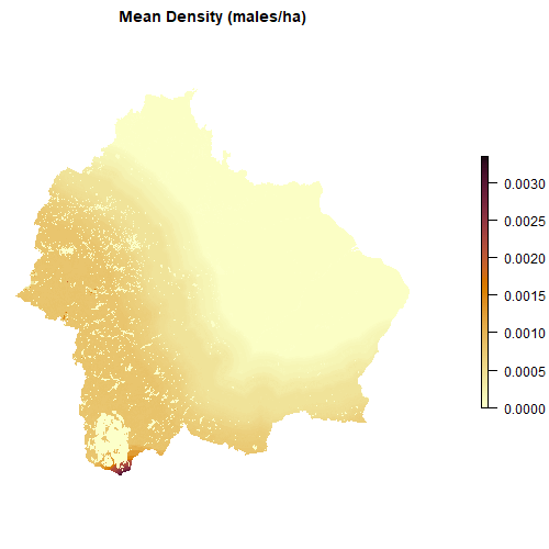 Distribution map