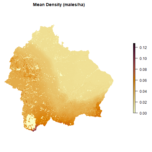 Distribution map