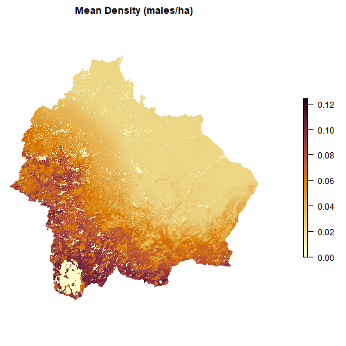 Distribution map