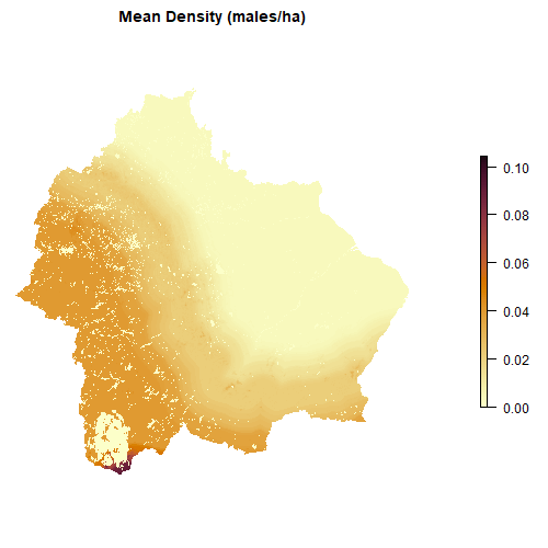 Distribution map