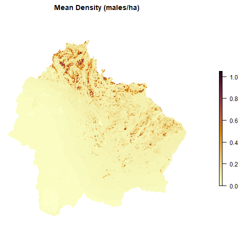 Distribution map