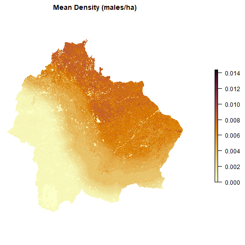 Distribution map