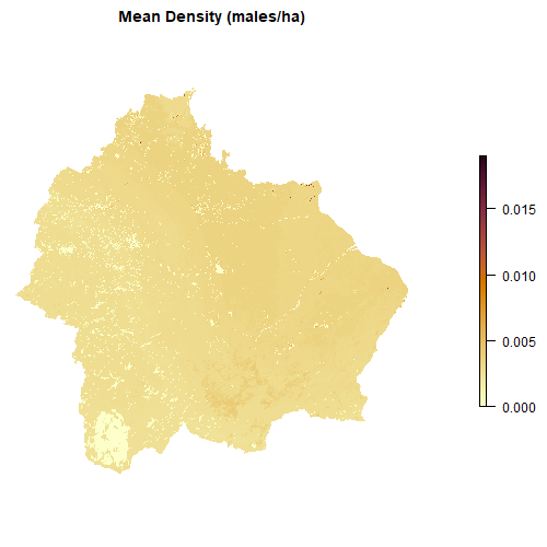 Distribution map