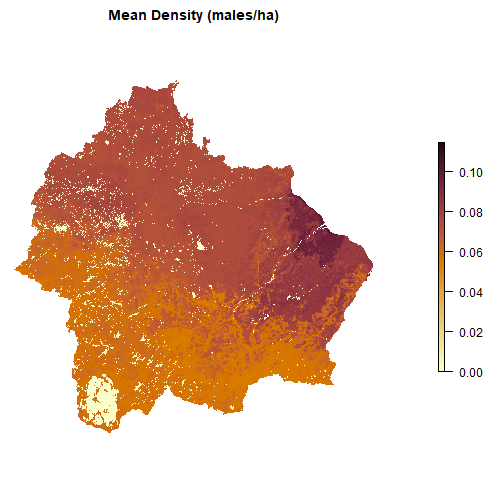 Distribution map