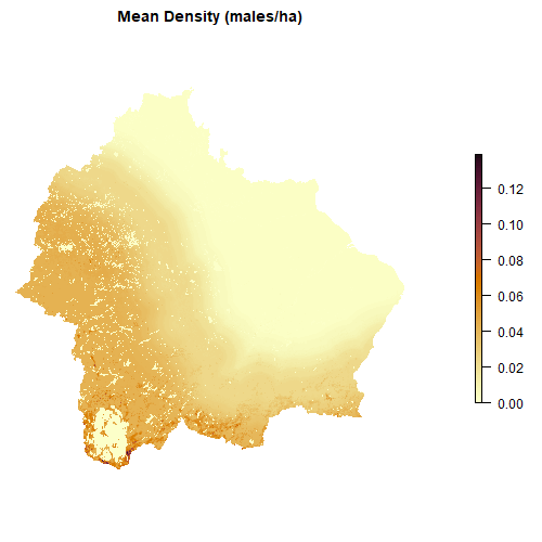 Distribution map