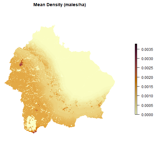 Distribution map