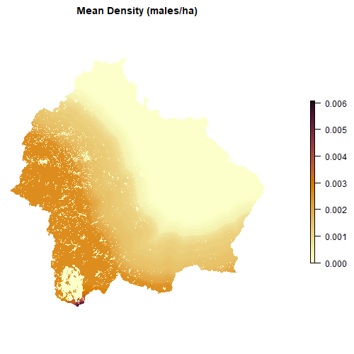 Distribution map