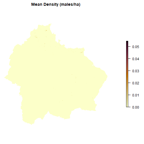 Distribution map