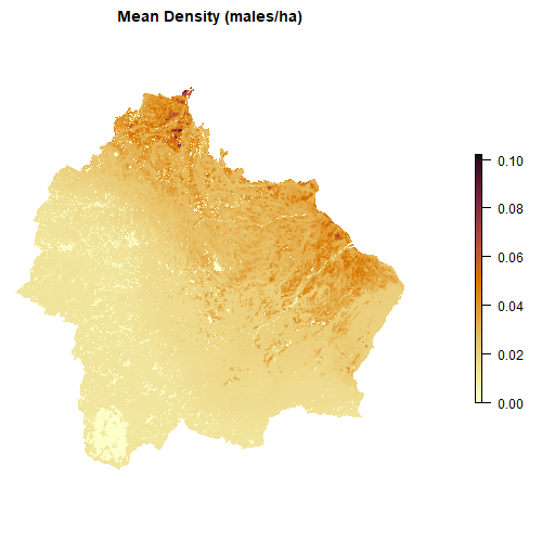 Distribution map