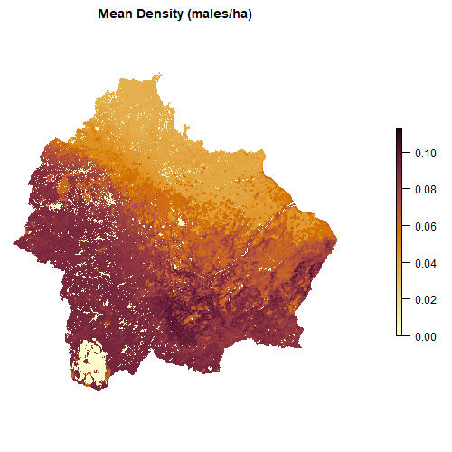 Distribution map