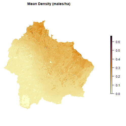 Distribution map